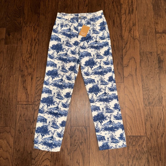 Reformation Pastoral High Rise Straight Jeans NWT Sz 27 - Picture 7 of 9